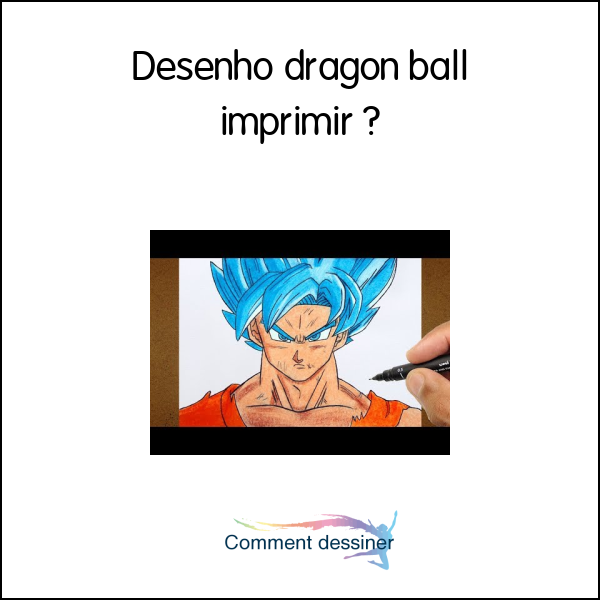 Desenho dragon ball imprimir